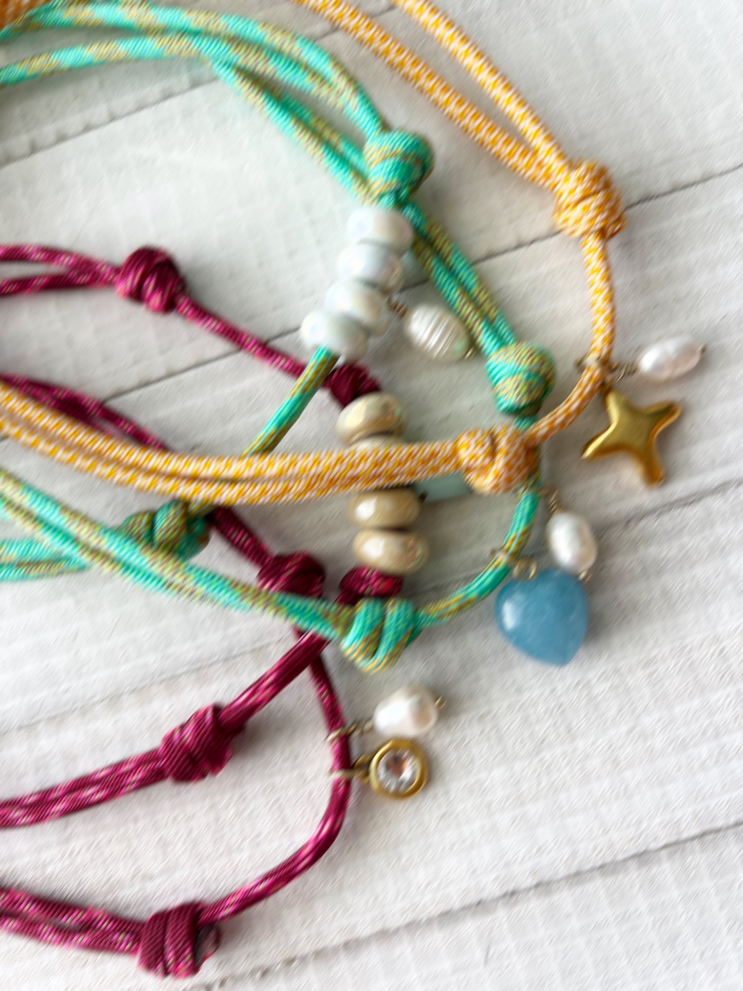 Le Paracord Slider Necklace